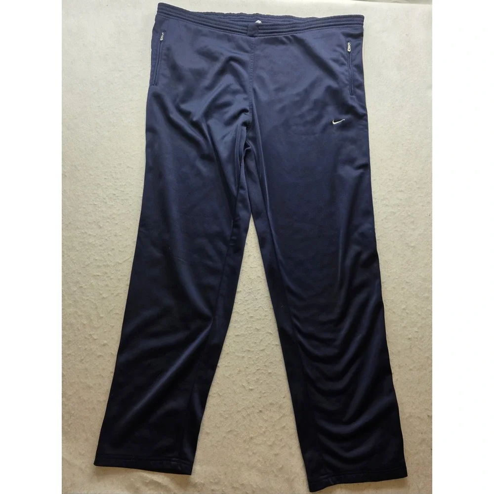 Nike Vintage Men's Blue w White Piping Jogging Pants. Size 52